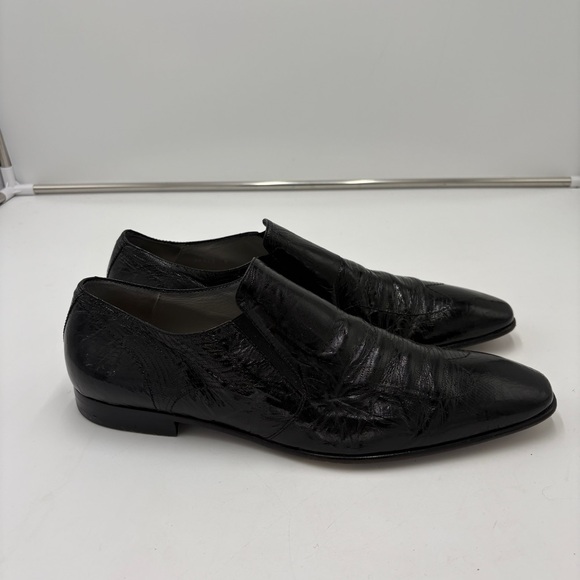 Cesare Paciotti Men’s Black Leather Loafer Shoes Luxury Elegant Designer Italy 9 main image 6